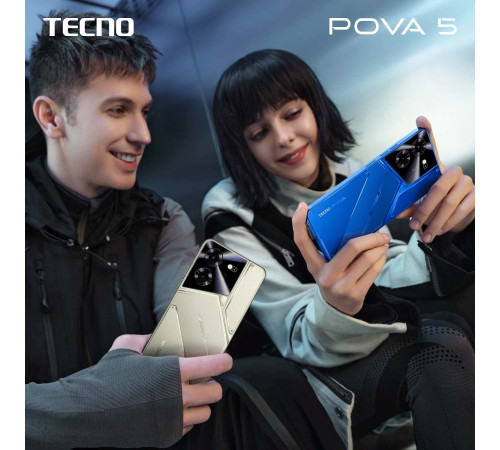 Смартфон TECNO POVA 5 (LH7n) 8/256Gb Mecha Black