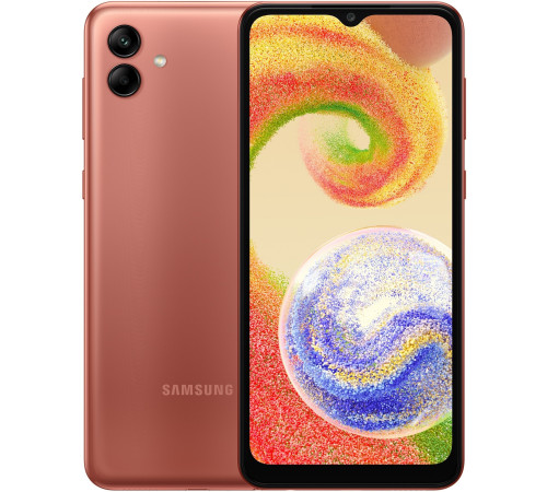 Смартфон Samsung Galaxy A04 4/64Gb Copper (SM-A045FZCGSEK)