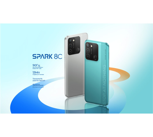 Смартфон TECNO Spark 8C (KG5j) 2/64Gb Magnet Black