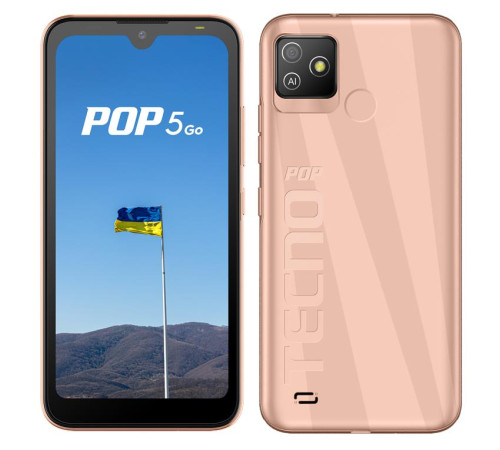 Смартфон TECNO POP 5 Go (BD1) 1/16Gb Mist Copper
