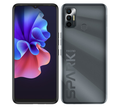 Смартфон TECNO Spark 7 (KF6n) 4/128Gb Magnet Black