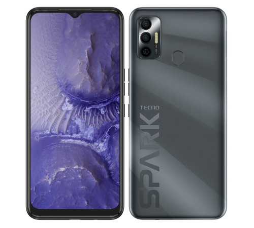 Смартфон TECNO Spark 7 (KF6n) 4/128Gb Magnet Black