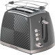 Тостер Russell Hobbs 26392-56 Groove, сірий