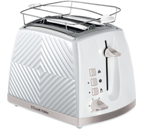 Тостер Russell Hobbs 26391-56 Groove, белый