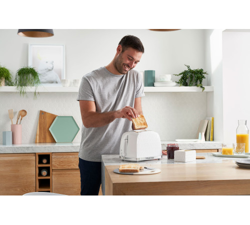 Тостер Russell Hobbs 26060-56 Honeycomb White