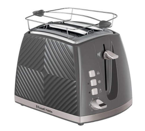 Тостер Russell Hobbs 26392-56 Groove, сірий