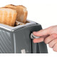 Тостер Russell Hobbs 26392-56 Groove, сірий