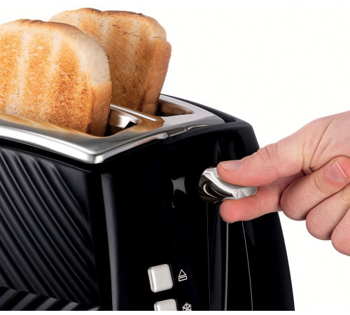 Тостер Russell Hobbs 26390-56 Groove, черный