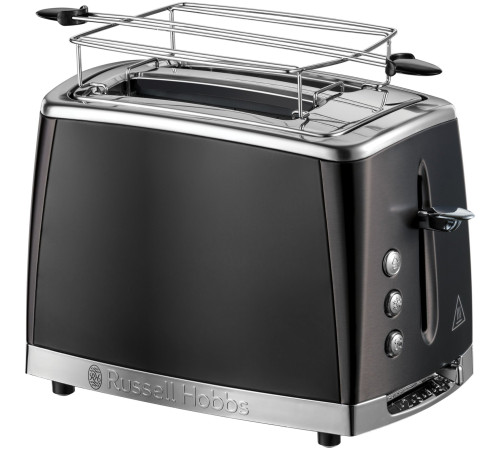 Тостер Russell Hobbs 26150-56 2 Slice Toaster Matte Black, 1550 Вт, 2 слота, 5 режимов, черный