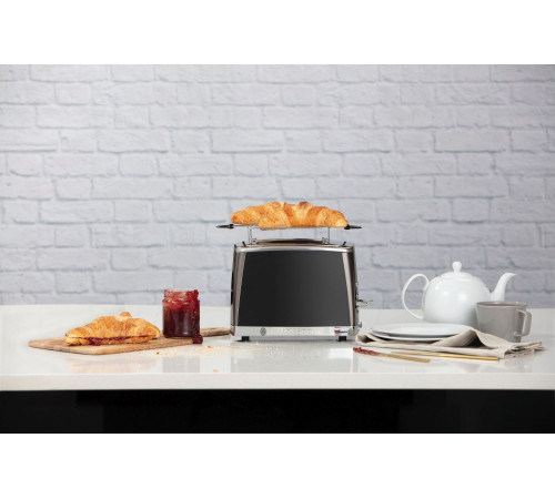 Тостер Russell Hobbs 26150-56 2 Slice Toaster Matte Black, 1550 Вт, 2 слота, 5 режимов, черный