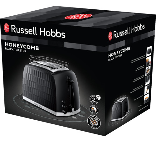 Тостер Russell Hobbs 26061-56 Honeycomb Black