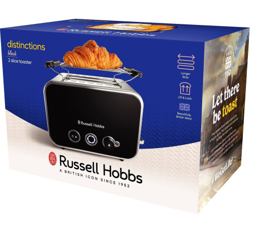 Тостер Russell Hobbs 26430-56 Distinctions 2-Slice, черный