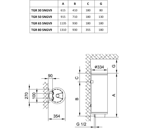 Бойлер Gorenje TGR65SNGV9