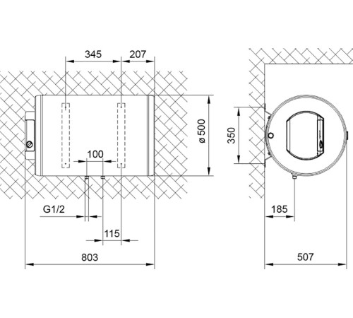 Бойлер Gorenje GBH80V9