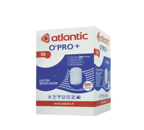 Водонагреватель (бойлер) электрический накопительный Atlantic O'pro Horizontal HM 050 D400-1-M (843013)