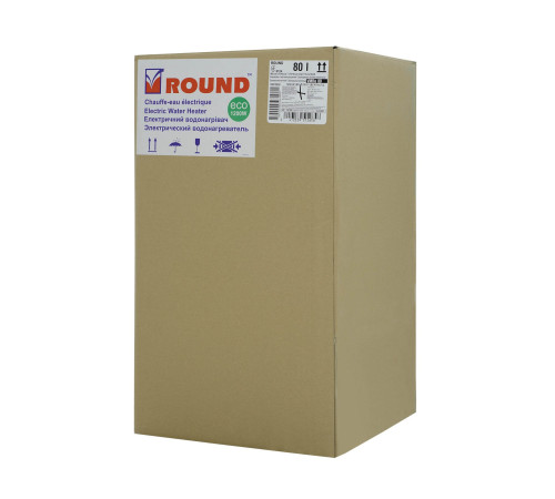 Водонагреватель (бойлер) электрический накопительный Atlantic ROUND Eco VMR 80 (1200W) (951276)