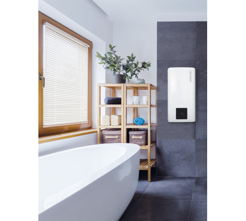 Водонагреватель (бойлер) электрический накопительный Atlantic Steatite Cube Slim VM 30 S3 C 1500W (831184)