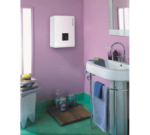 Водонагреватель (бойлер) электрический накопительный Atlantic Vertigo Steatite Essential 30 MP 025 2F-220E-S 1000W (821462)