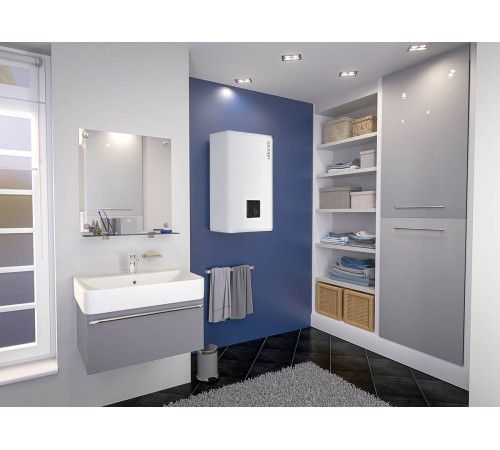 Водонагреватель (бойлер) электрический накопительный Atlantic Vertigo Steatite Essential 50 MP-040 2F 220E-S (1500W) (831205)