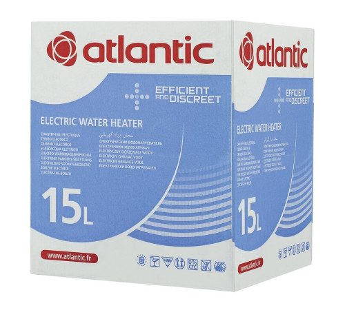 Водонагреватель (бойлер) электрический накопительный Atlantic O’Pro Compact PC 15 RB (1600W) (821453)