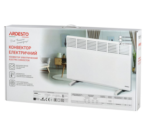 Конвектор электрический ARDESTO CH-2000ECW