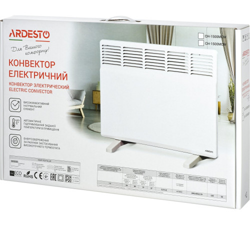 Конвектор электрический ARDESTO CH-1500MCW