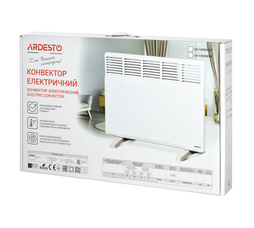 Конвектор электрический ARDESTO CH-1500MCW