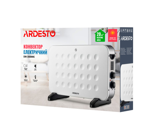 Конвектор электрический Ardesto CHH-2000MWC