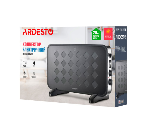 Конвектор электрический Ardesto CHH-2000MBR