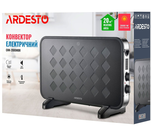 Конвектор электрический Ardesto CHH-2000MBR