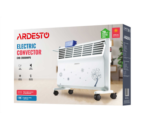 Електричний конвектор Ardesto CHB-2000MWPD