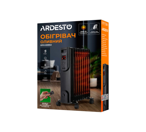 Масляний радіатор Ardesto OFH-E09X2