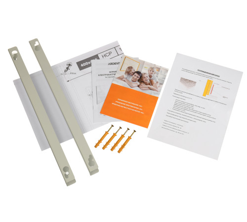 Керамическая электронагревательная панель с терморегулятором Ardesto HCP-1000RM (мармур)