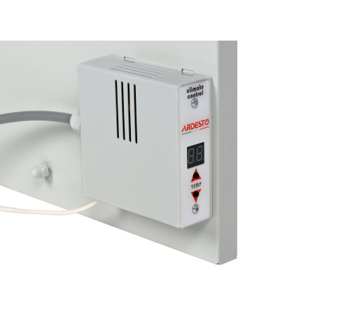 Керамічна електронагрівальна панель з терморегулятором Ardesto HCP-750RWTM (білий мармур)