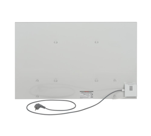 Керамічна електронагрівальна панель з терморегулятором Ardesto HCP-750RWTM (білий мармур)