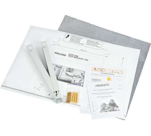 Керамическая электронагревательная панель Ardesto HCP-600BRM (коричневый мрамор)