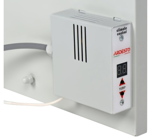 Керамічна електронагрівальна панель з терморегулятором Ardesto HCP-1000RBRM (коричневий мармур)