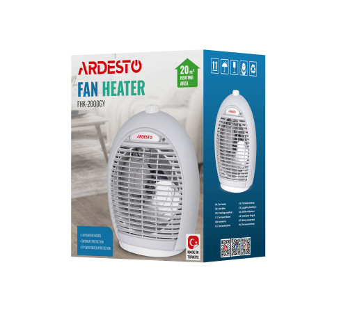 Тепловентилятор Ardesto FHK-2000GY