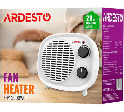 Тепловентилятор Ardesto FHY-2000WB