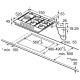 Варочная поверхность газовая Bosch PCS7A5M90