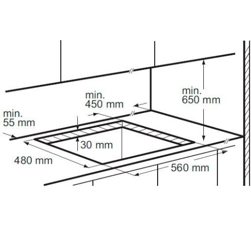 Варочная поверхность Zanussi ZGO65414BA