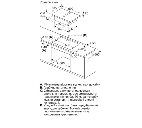 Варочная поверхность Bosch PIE611B15E