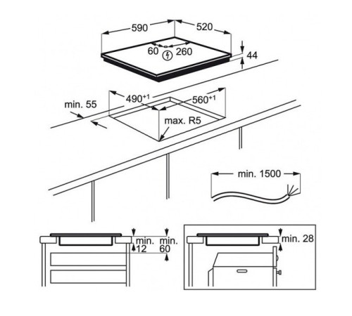 Варочная поверхность Electrolux IPE6443SF
