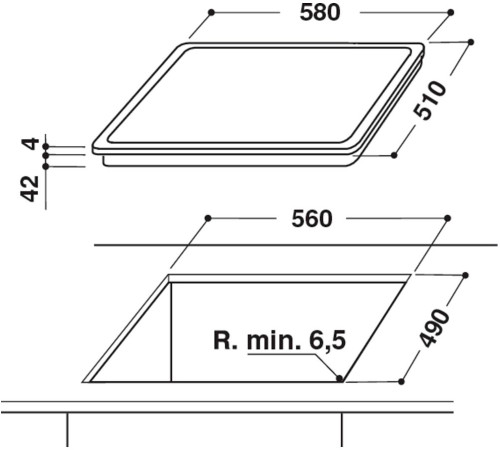 Варильна поверхня Indesit RI 260 C