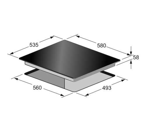 Варильна поверхня Kaiser KCT6395lEm
