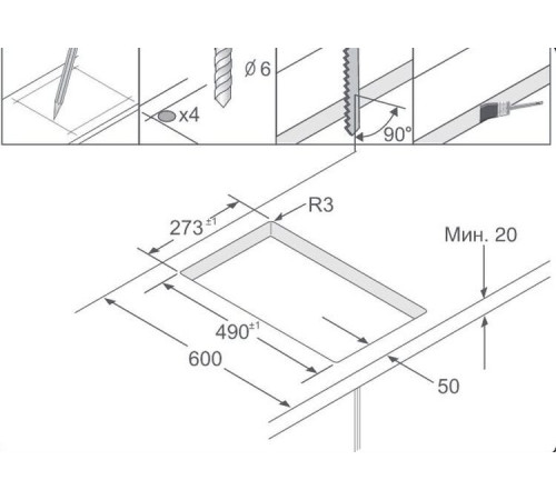 Варочная поверхность электрическая Samsung NZ32R1506BK/WT