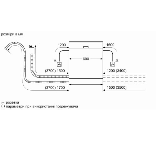 Встраиваемая посудомоечная машина Bosch SMH6ZCX40K