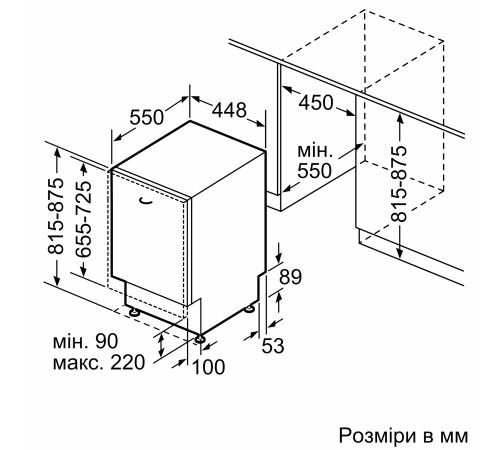 Встраиваемая посудомоечная машина Bosch SPV2IKX10K