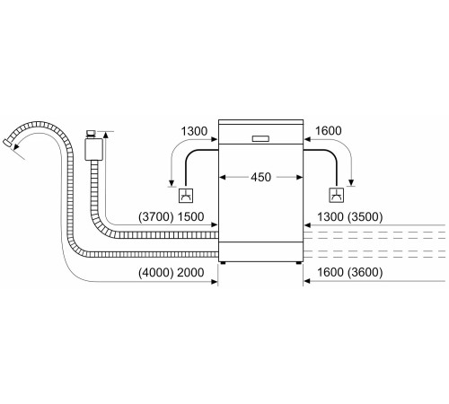 Встраиваемая посудомоечная машина Bosch SPV2XMX01K