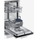 Встраиваемая посудомоечная машина Samsung DW50R4040BB/WT